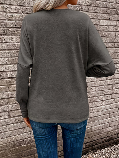 Verona vízesésnyakú kötött felső