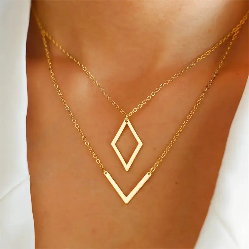 CEDARWOOD | Geometric Necklace