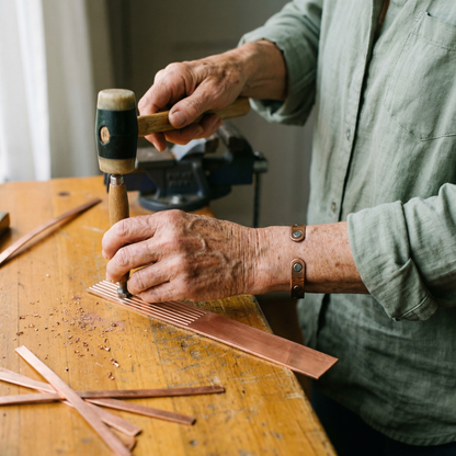 SAGE | Five-Line Copper Bracelet
