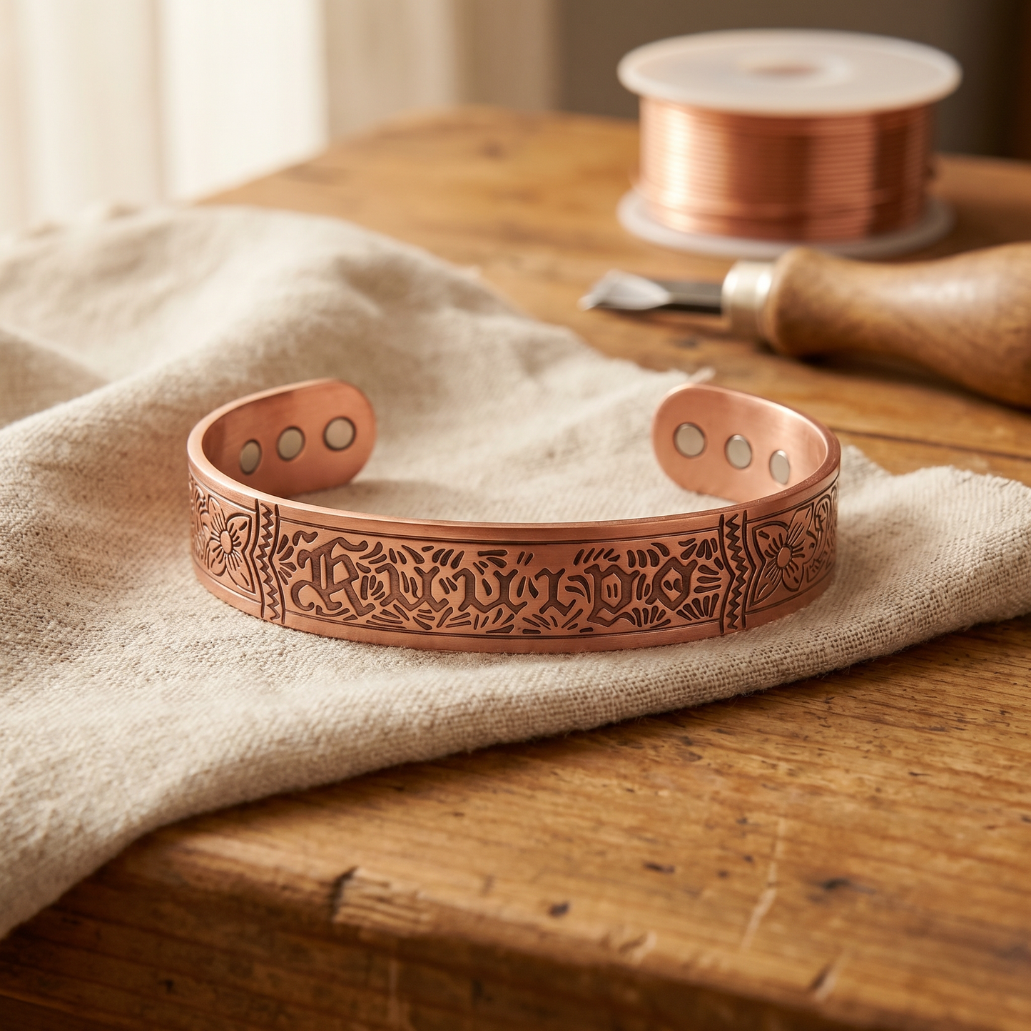 DRIFT | Gothic Vine Copper Bracelet