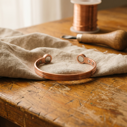 WICK | Dual Channel Copper Bracelet