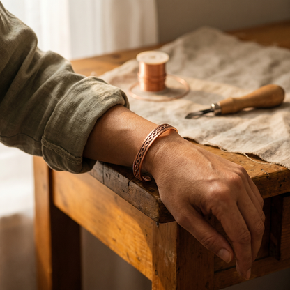CURRENT | Infinity Magnetic Copper Bracelet