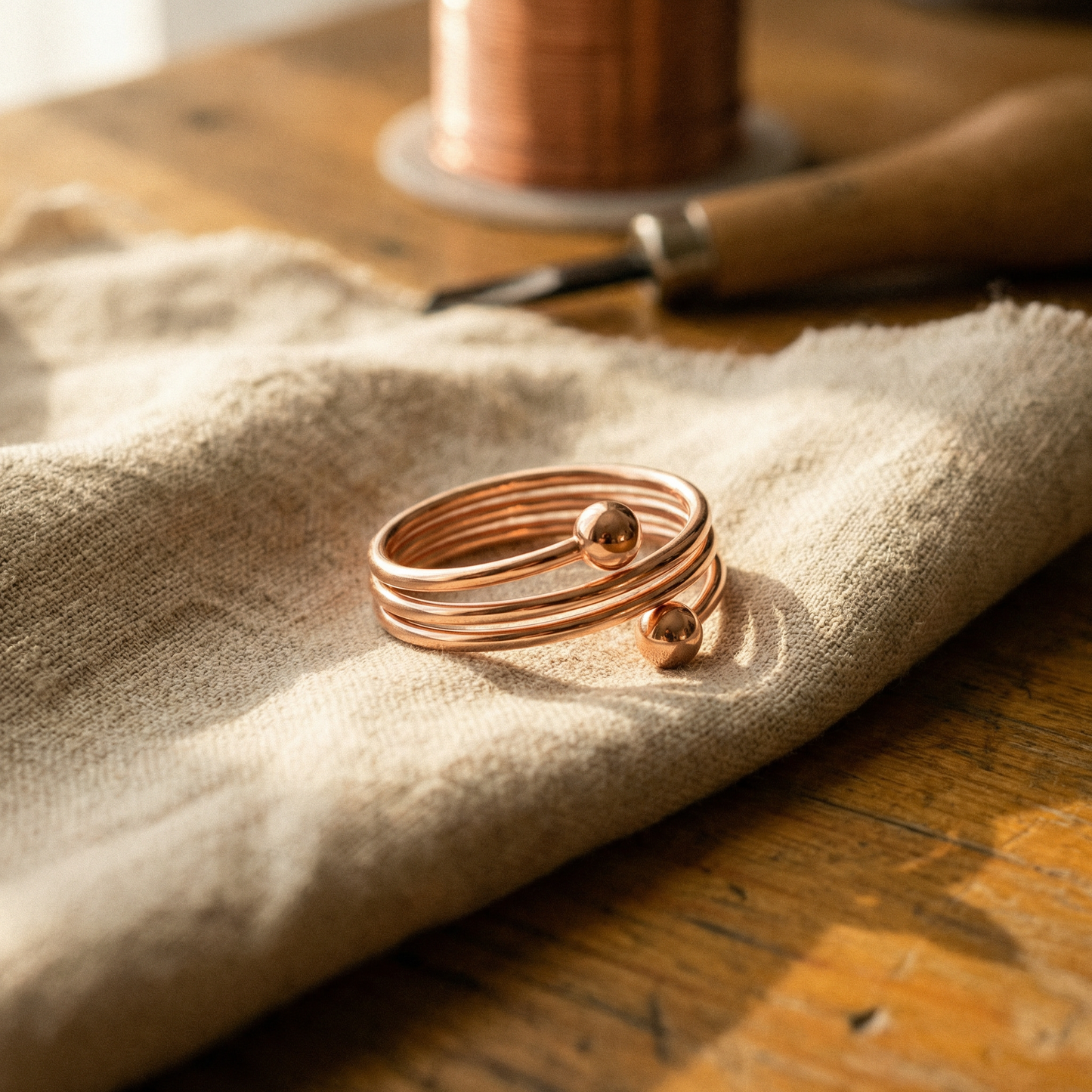 SILT | Continuous Coil Copper Ring