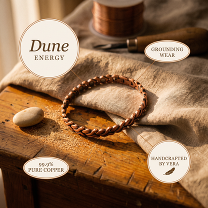 DUNE | Magnetic Link Copper Anklet