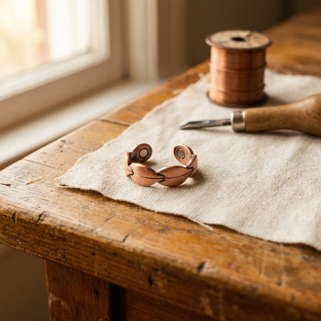 BIND | Twisted Copper Ring