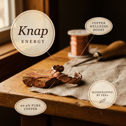 KNAP | Twisted Copper Ring