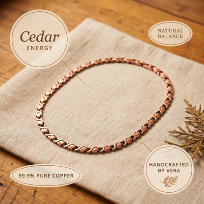 CEDAR | X-Link Copper Necklace