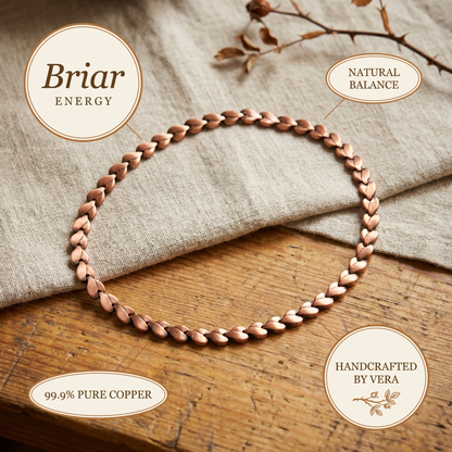 BRIAR | Heart Link Copper Necklace