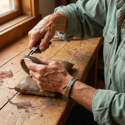 CAIRN | Mesh Rail Copper Bracelet