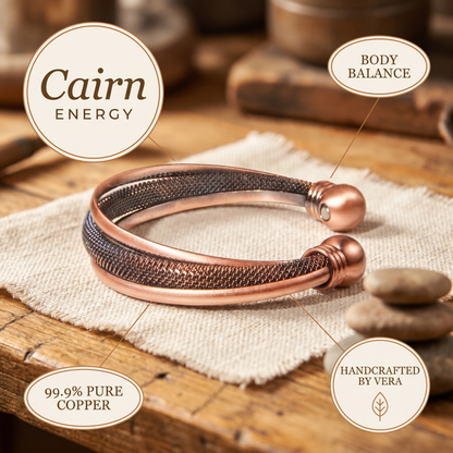 CAIRN | Mesh Rail Copper Bracelet