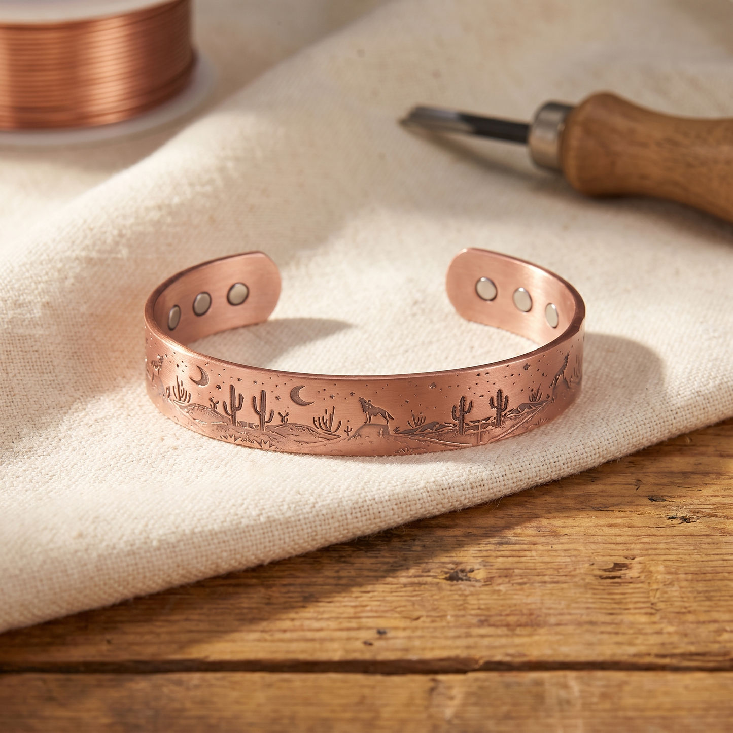 COVE | Desert Night Copper Bracelet