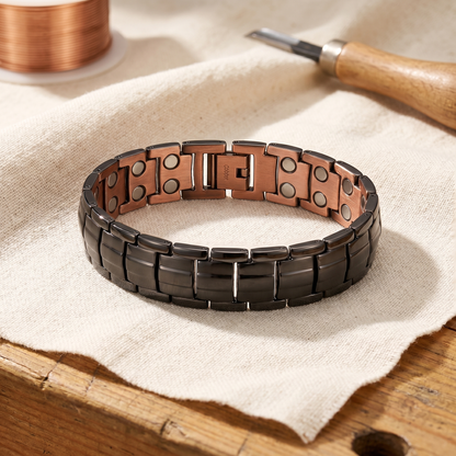 OCHRE | Two-Tone Copper Bracelet