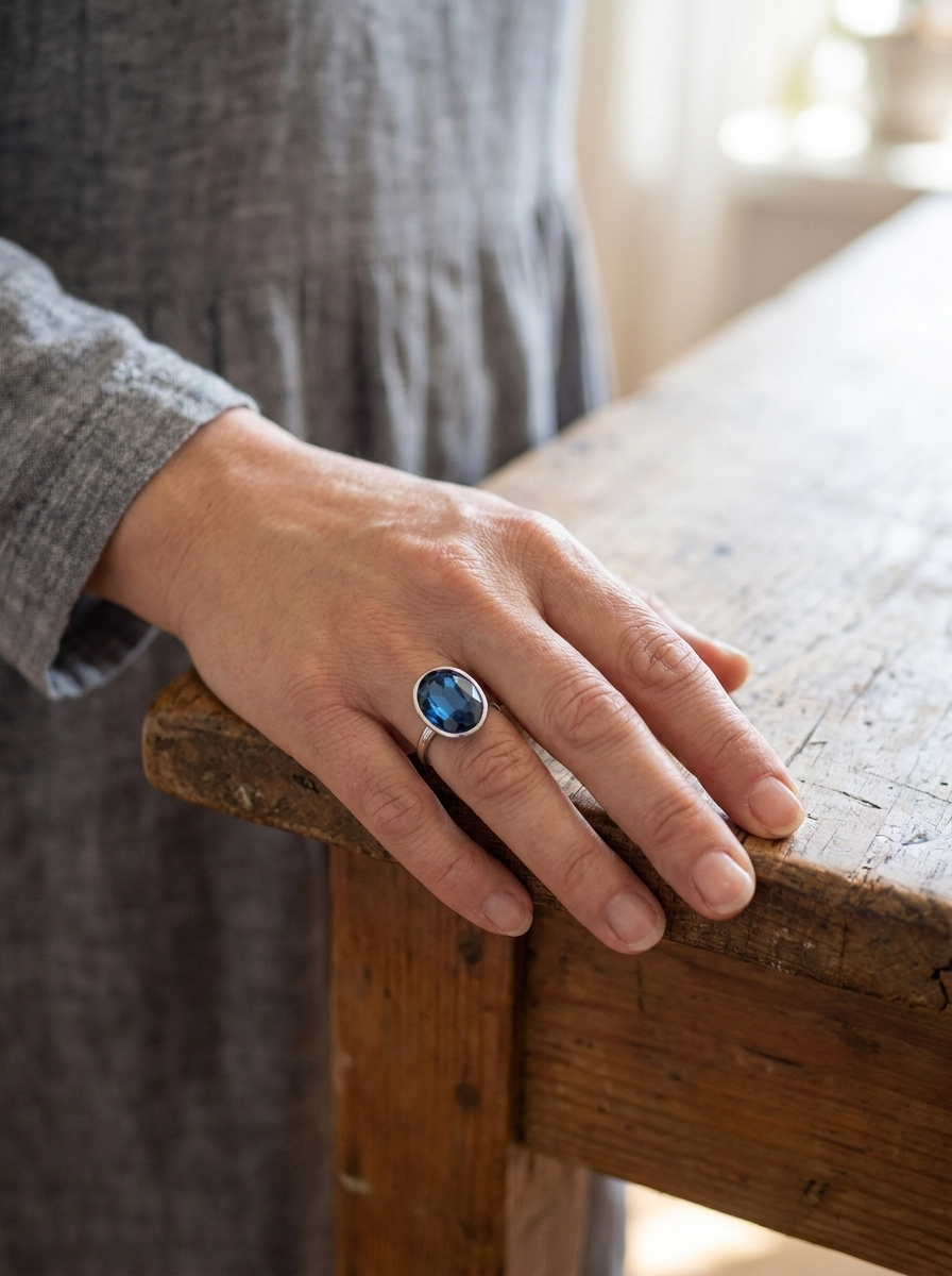 PEAKWOOD | Blue Vintage Ring