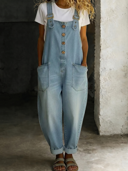 LUBBOCK | Denim Dungarees