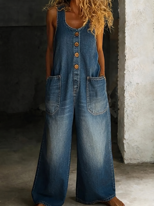 AMARILLO | Denim Jumpsuit