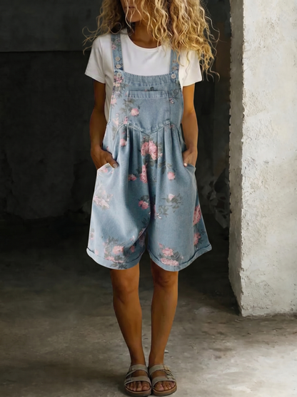 ROSWELL | Denim Short Dungarees