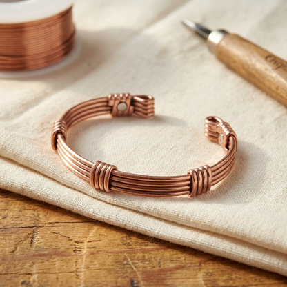 SERE | Hammered Ridge Copper Bracelet