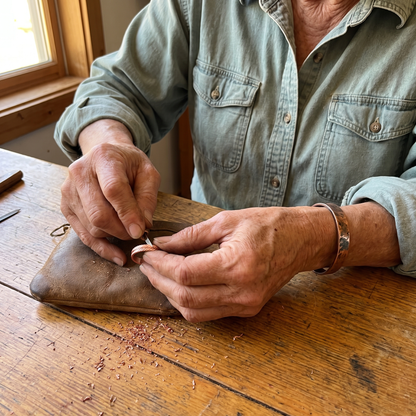 BRIAR | Engraved Spiral Copper Ring
