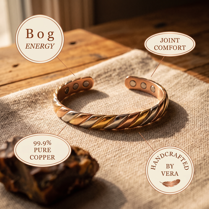 BOG | Twisted Tri-Tone Copper Cuff