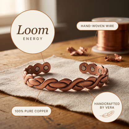 LOOM | Braided Copper Bracelet