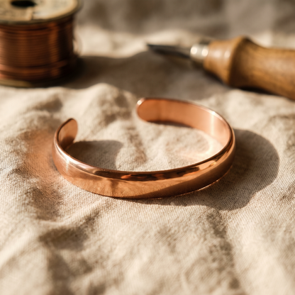TIDE | Hand-Forged Copper Cuff