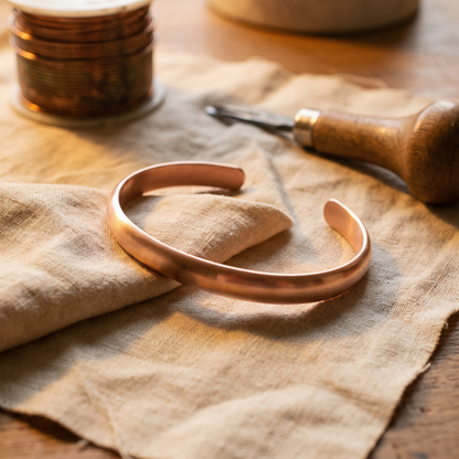FLOW | Minimalist Copper Cuff