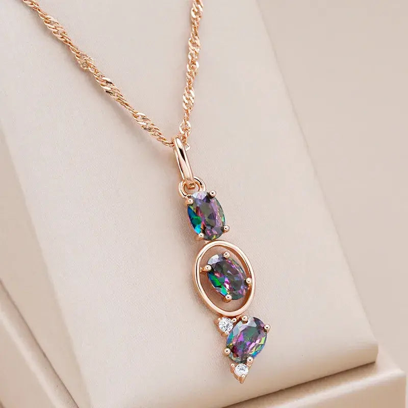 GOLDWOOD | Multicolor Elegant Necklace