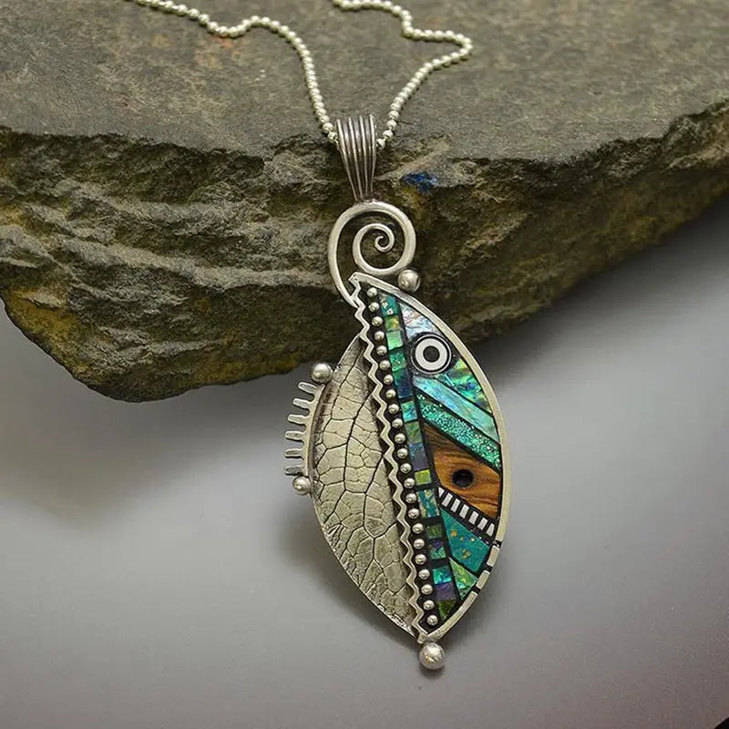AURORASTONE | Silver Crystal Necklace