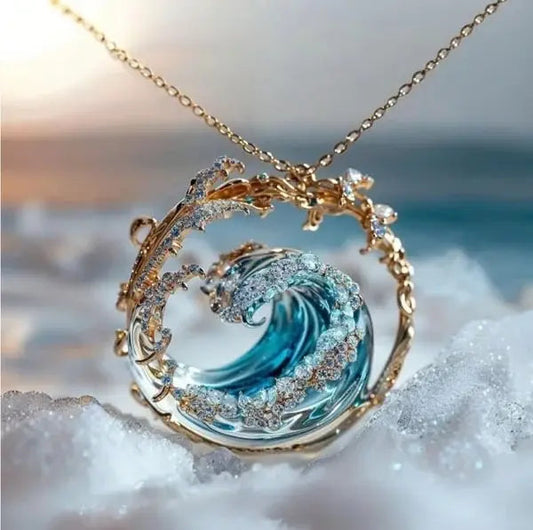 TIDAL | Ocean Pendant Necklace