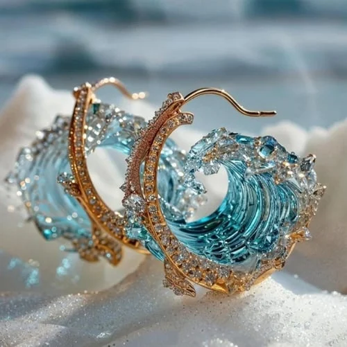 MARINA | Ocean Drop Earrings