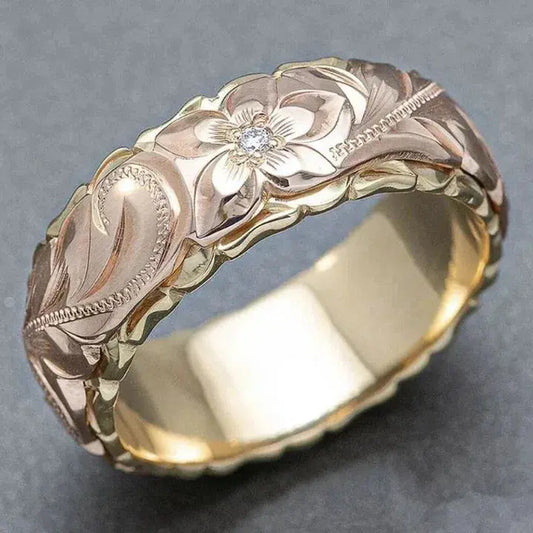 RUMBAWOOD | Gold Antique Ring
