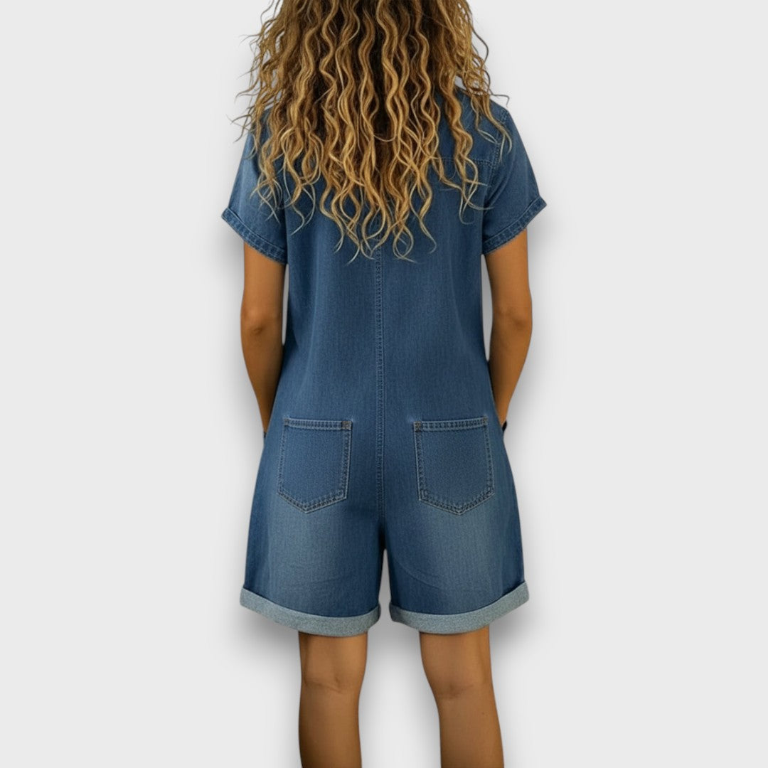 TUCSON | Denim Romper
