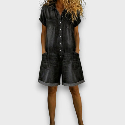 TUCSON | Denim Romper