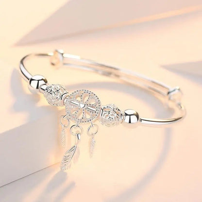 DREAMCATCHER | Silver Dreamcatcher Bracelet