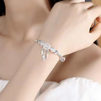 DREAMCATCHER | Silver Dreamcatcher Bracelet