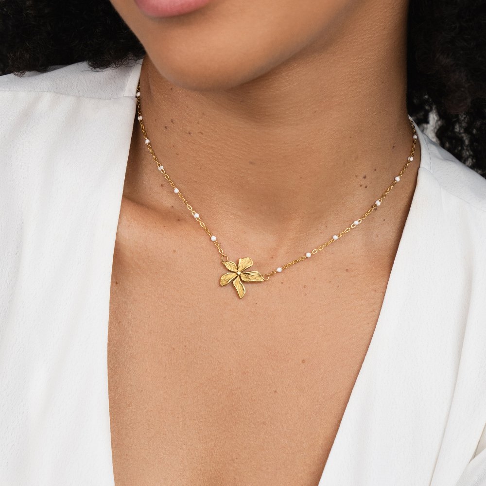 GRAPEFRUIT | Gold Elegant Necklace