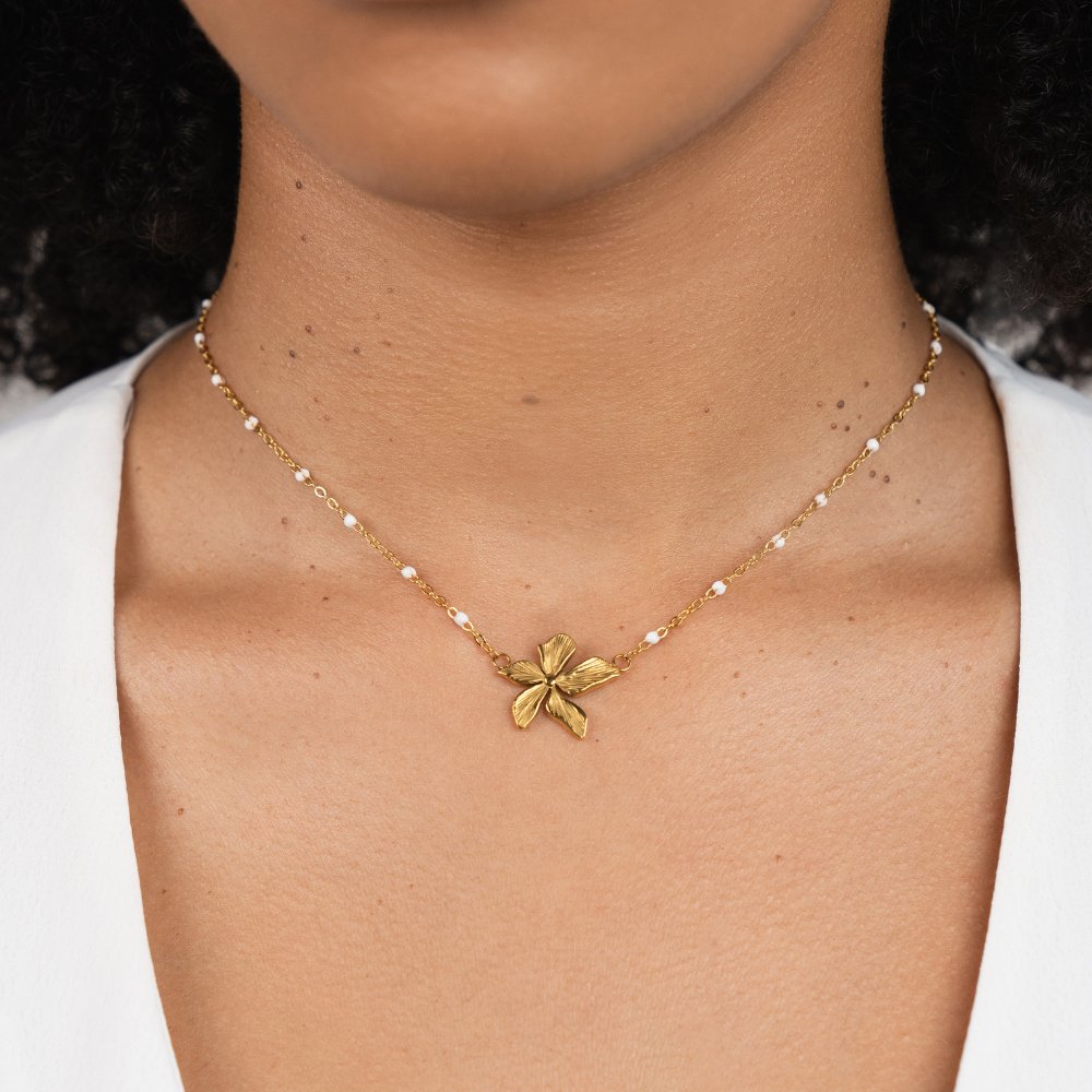 GRAPEFRUIT | Gold Elegant Necklace