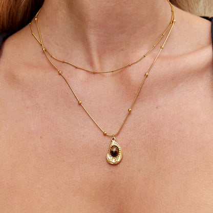 STREAMLET | Gold Elegant Necklace