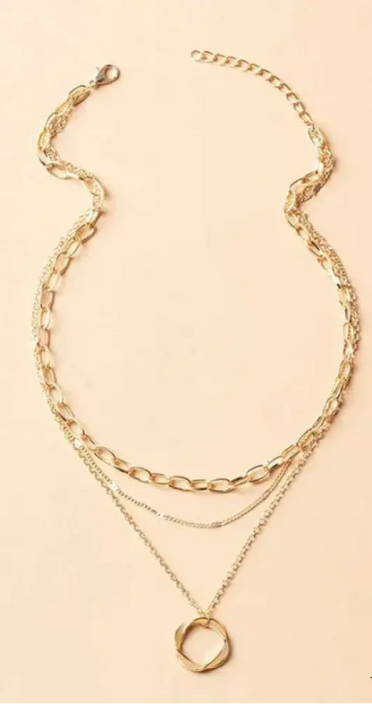 LAVENDER | Gold Classic Necklace