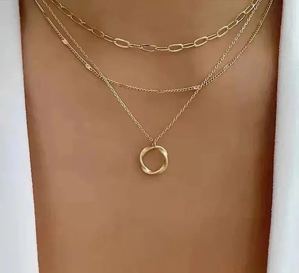 LAVENDER | Gold Classic Necklace