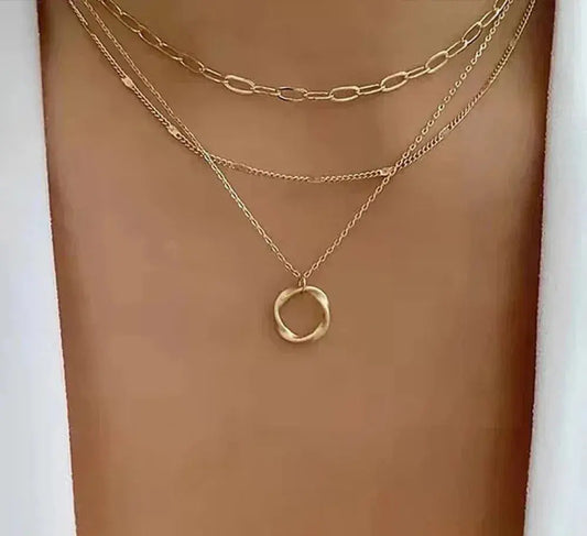 LAVENDER | Gold Classic Necklace